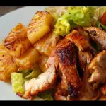 Ensalada c/ pollo parrillero