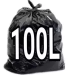Sacos para lixo 100L 97x95