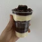 Copo duo brownie