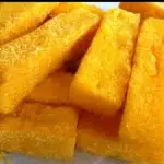 Polenta com Provolone e Bacon