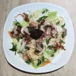 Ramen Bacon & Mushrooms