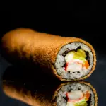 Handroll de Kanikama Frito