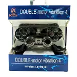 CONTROLE PS4 S/FIO LOGO KTS LARANJA