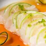 Tiradito de lenguado