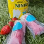 Gelado Ninho com morango
