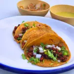Tacos de chorizo