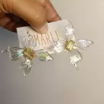 Aros mariposa tornasol