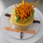 Causa con Pulpa de Cangrejo
