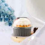 Envase de  aluminio  para postres