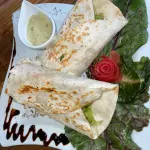 una Fajita vegetariana