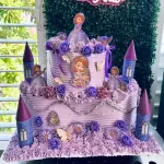 Decoracion de cake de castillo