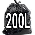 Sacos para lixo 200L 97x120