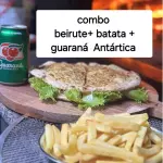 Beirute de Frango+Batata +Refri lata