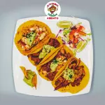 1/2 BANDEJA CAMPECHANA (4 TACOS)
