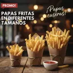 PAPAS FRITAS CASERAS 🍟
