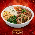 🚀 Marmita Grande - Fome de Leão