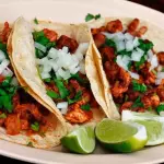 Taco tipo pastor