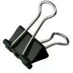 Prendedor Binder - Bazze - Preto