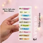 Sticker dtf uv x10 virgen