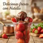 FRESAS CON CREMA