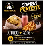 X - Tudo + Morango ao Leite - 300ml