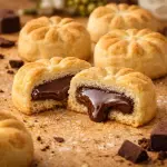 Biscoito recheado de Nutella