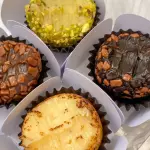 Caixa com 4 brigadeiros