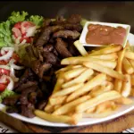 Boi com Fritas