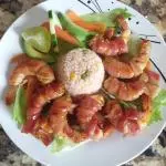 Camarones vestidos