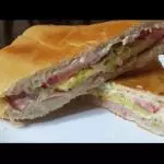 TOSTADA JAMON Y QUESO