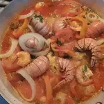 Moqueca de Lagosta com Camarão