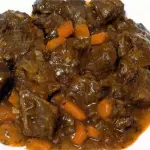 Venado en salsa