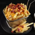 Batata grande Bacon e cheddar