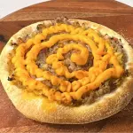 Carne com Cheddar