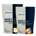 02 pacotes Whey Health 2.1kg cada