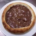 esfiha de chocolate