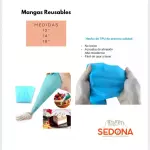 Mangas Reusables de Silicon