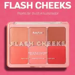 Paleta Blush/Iluminador Flash Cheeks