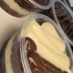 Bolo no pote de Ninho/Brigadeiro