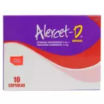 ALERCET-D 10 CAPSULAS