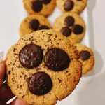 Cookies sin lacteos|Almendra y chips