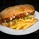 2 granjeros de pollo