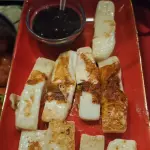 Queijo coalho com melado