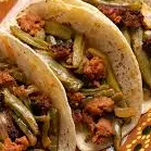 Taco de longaniza