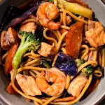 Yakisoba de Frutos do Mar
