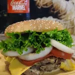 HAMBURGESA SENCILLA