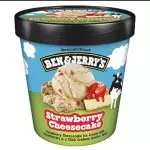 Ben & Jerry's Strawberry Cheesecake