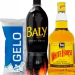 Cavalo Branco Com Baly e Gelo