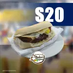 Sanduíche c/Banana Queijo e Ovo