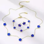 Set 3 piezas azul vanclef